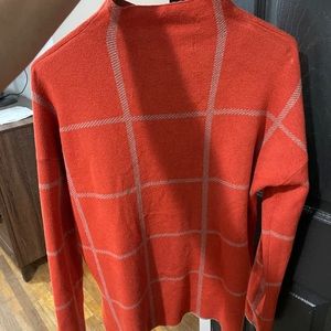 Burnt orange sweater